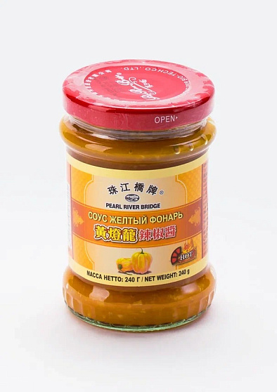 Cоус чили "Желтый фонарь" PRB, 240 г, тайские соусы