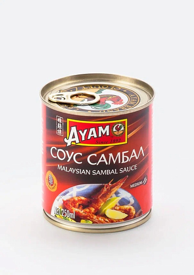 Соус "Самбал" Ayam, 185 мл, тайские соусы
