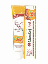 Детская зубная паста «Апельсин и гранат» Twin Lotus, 35 г