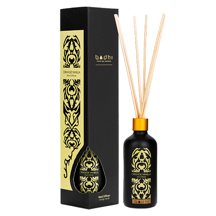 Аромадиффузор "Апельсин-Ваниль" BODHI, 90 мл, ароматы для дома