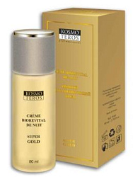 Крем ночной ревитализирующий SUPER GOLD Kosmoteros, 80 мл
